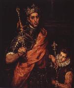 El Greco ludvig den helige av frankrike china oil painting artist